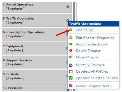 KMS - Policy Actions