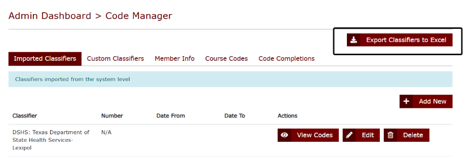 Code Manager