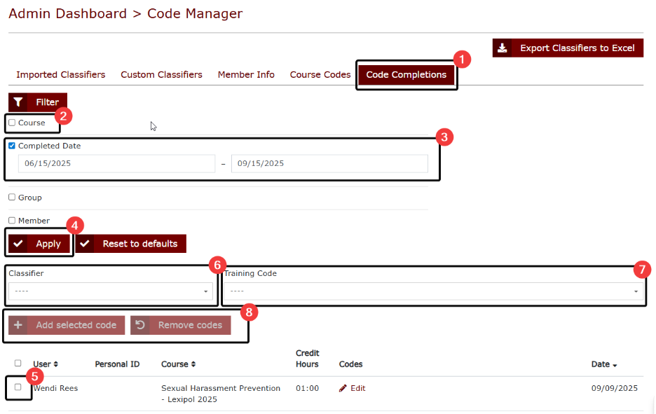 Code Manager