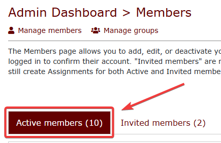 Member Management