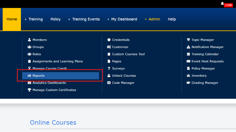Reports: Formatting and Running Reports